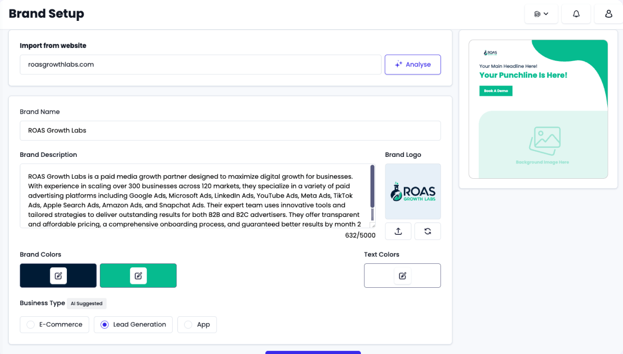 Process scroll Button